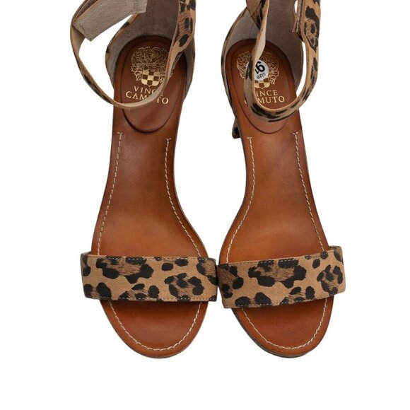 Women's - Vince Camuto Leopard Print Heels, Size 9 1/2 - Picture 3 of 9